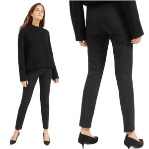 EVERLANE Slim Wool Ankle Pants Black Business Casual Women’s 10